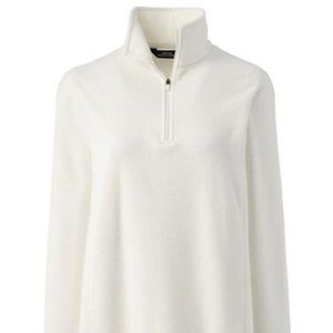 EUC Land's End Fleece Quarter Zip Pullover!